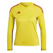 adidas Tiro 23 Competition Long Sleeve Goalkeeper Jersey Youth: Team Yellow