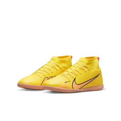 Nike Mercurial Superfly 9 Club Indoor Shoe Youth Yel Strike/Sunset