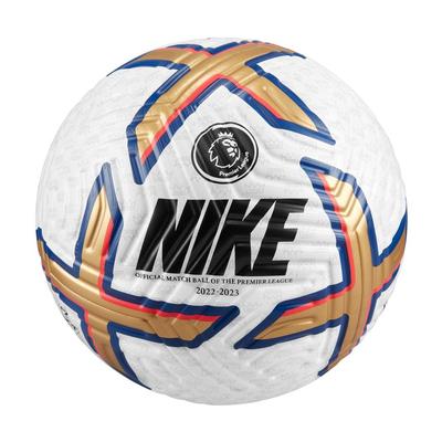 Nike Premier League Flight Soccer Ball White/Gold/Blue/Blk