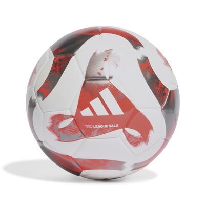 adidas Tiro League Sala 2023 Futsal Soccer Ball White/Red/Iron