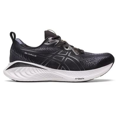 Women's Asics Cumulus 25 BLACK/WHITE