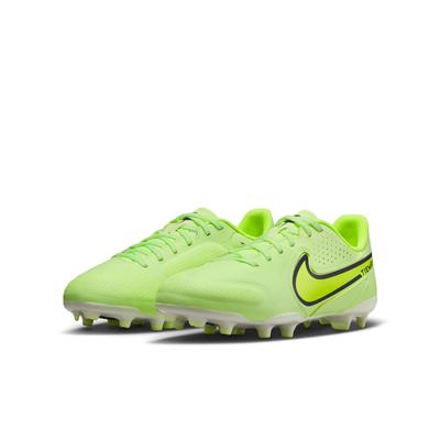 Nike Tiempo Legend 9 Academy FG Youth Barely Volt/White