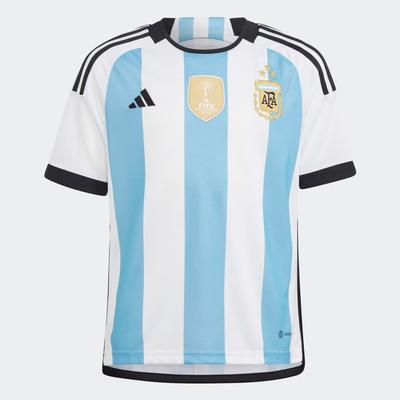 adidas Argentina 22 Winners Home Jersey Youth White/Light Blue