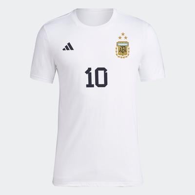 adidas Argentina Messi Hero Tee WHITE