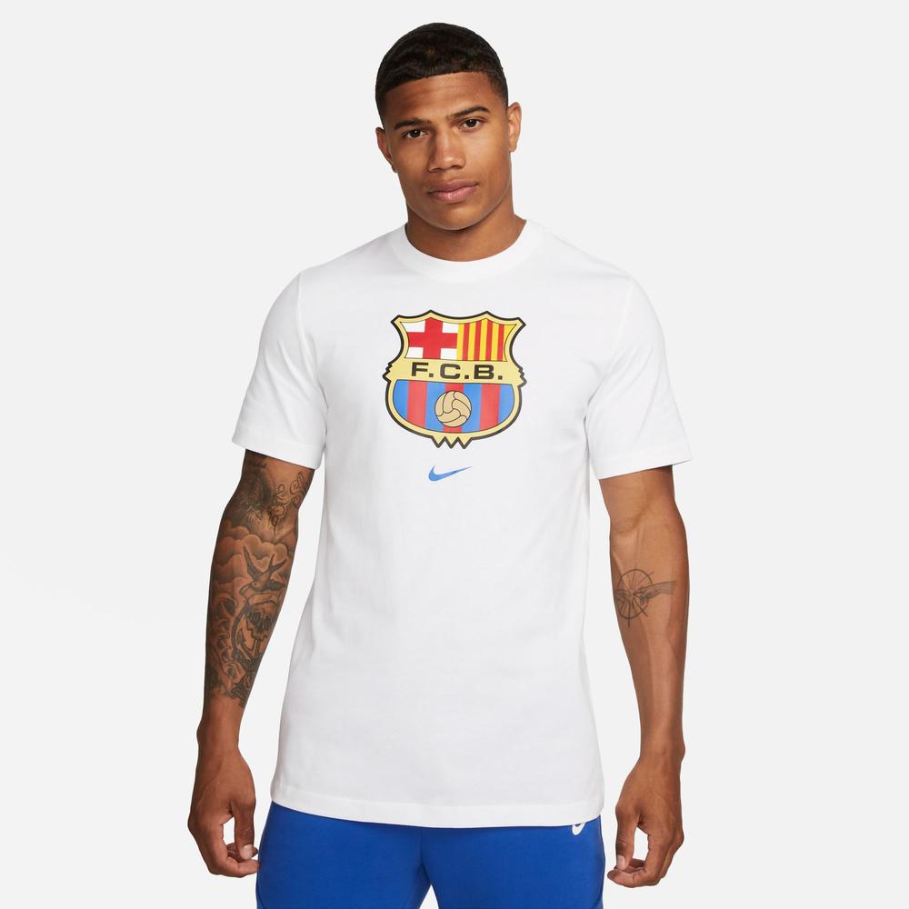  Nike Fc Barcelona Crest T- Shirt