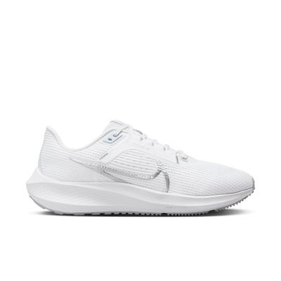 Women's Nike Pegasus 40 WHITE/METALLIC