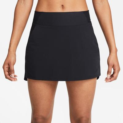 Women's Nike Bliss Mid-Rise Skort BLACK/CLEAR