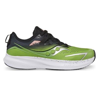 Youth Saucony Ride 15 BLACK/GREEN