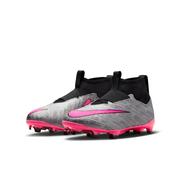 Nike Zoom Mercurial Superfly 9 Pro XXV FG Youth: Silver/Pink/Black