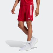 adidas Tiro 23 Short: Red/White