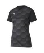 Puma Teamfinal 21 Graphic Jersey Women's: Black