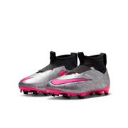 Nike Zoom Mercurial Superfly 9 Academy XXV FG Youth: Silver/Pink/Black