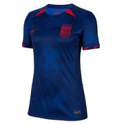 Nike USA Away Stadium Jersey Women's 2023: Royal/Blue/Red