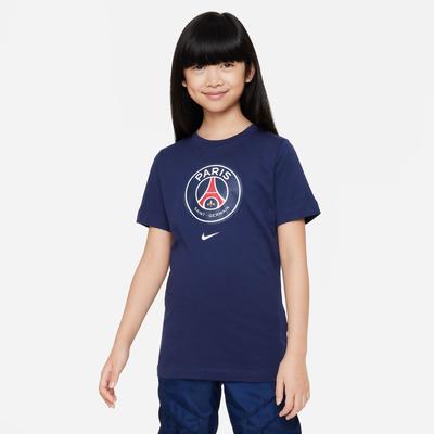 Nike PSG T-Shirt Youth Midnight Navy