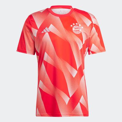 adidas FC Bayern Pre-Match Jersey 23/24 RED/WHITE