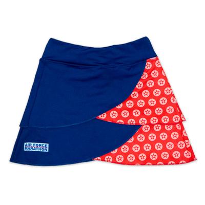 Women's Bend Skort Air Force Marathon NAVY/RED
