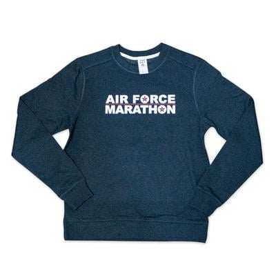 Men's Re-Fleece Crew Air Force Marathon CHARCOAL_HEATHER