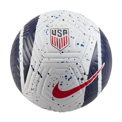 Nike US Academy Soccer Ball WHITE/BLUE/RED