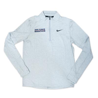 Women's Nike Element Half-Zip Air Force Marathon BLUE_GREY