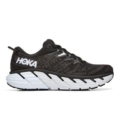 Women's Hoka Gaviota 4 (Wide) BLACK/WHITE