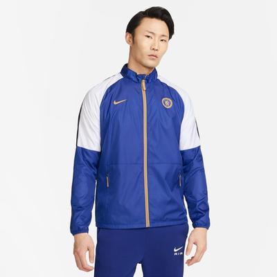 Nike Chelsea FC Repel Academy AWF Men's Soccer Jacket Blue/White/Gold