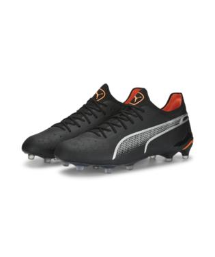 Puma King Ultimate FG BLACK/SILVER/ORANGE