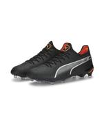 Puma King Ultimate FG: Black/Silver/Orange