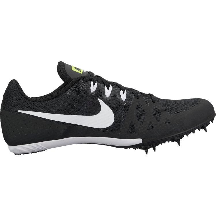 black and white nike track spikes