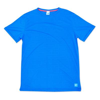 Men's Runners Plus EcoTech Short-Sleeve BLUE_ASTER