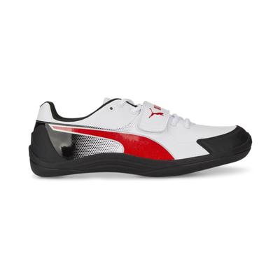 Unisex Puma evoSPEED Throw 10 PUMA_WHITE/PUMA_BLACK/PUMA_RED