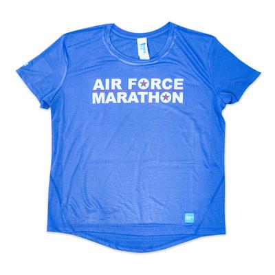 Women's EcoTech Short Sleeve Air Force Marathon DEEP_PERIWINKLE