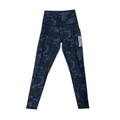 Women's Running Tight Air Force Marathon BLACK_CAMO