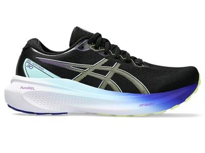 Women's Asics Kayano 30 BLACK/GLOW_YELLOW