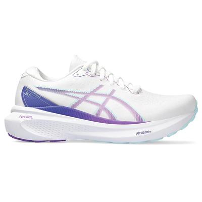 Women's Asics Kayano 30 WHITE/CYBER_GRAPE