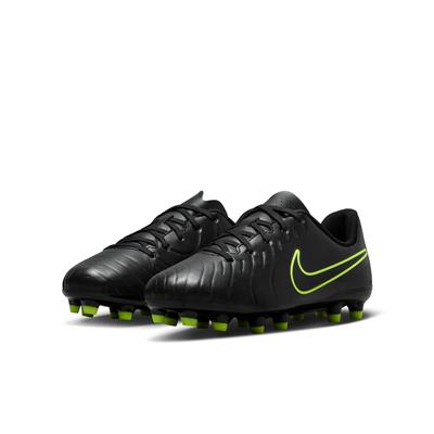 Nike Tiempo Legend 10 Club FG Youth BLACK/VOLT