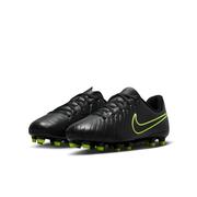 Nike Tiempo Legend 10 Club FG Youth: Black/Volt