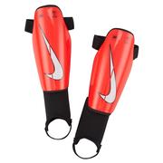 Nike Charge Shin Guard Youth: Crimson/Black/White