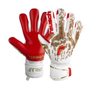 Reusch Attrakt FreeGel Silver GK Glove WHITE