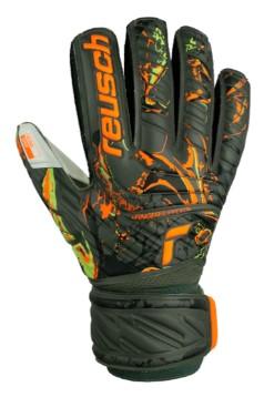 Reusch Attrakt Grip Finger Support - Rojo/Blanco - Guantes de portero