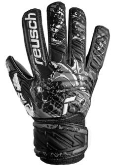 Reusch Attrakt Solid Finger Support Jr BLACK