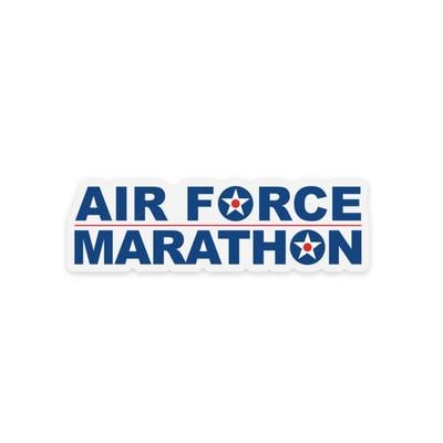 Small Stickers Air Force Marathon