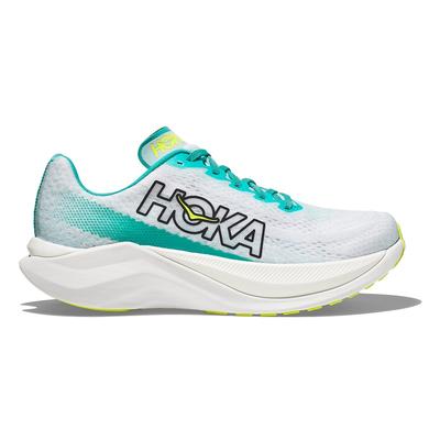 Men's Hoka Mach X WHITE/BLUE_GLASS