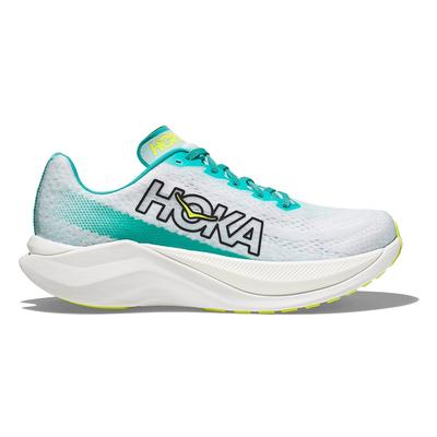 Women's Hoka Mach X WHITE/BLUE_GLASS