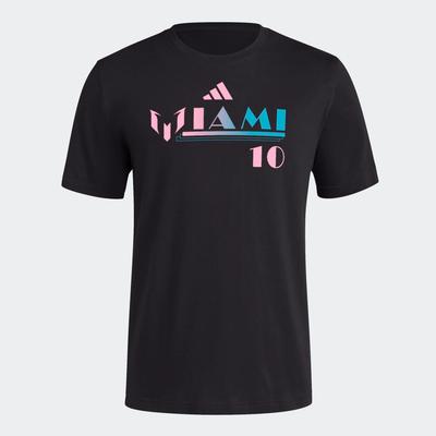 adidas Inter Miami Messi 10 Tee BLACK