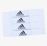 adidas Soccer 2.0 Shin Guard Straps: White/Black