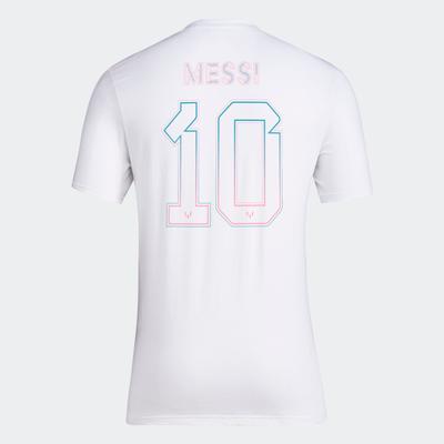 adidas Inter Miami Messi N&N Tee WHITE