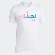 adidas Inter Miami Messi 10 Tee: White