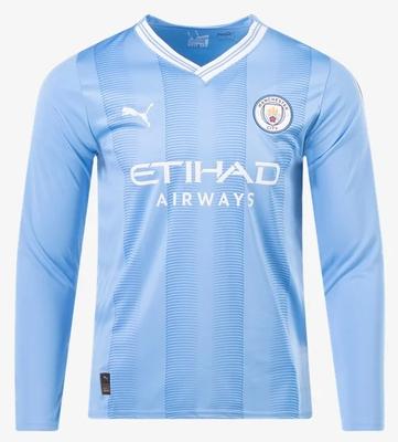 Puma Manchester City Home Jersey LS 23/24