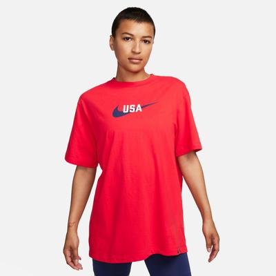 Nike U.S. Swoosh T-Shirt Women's Speed Red