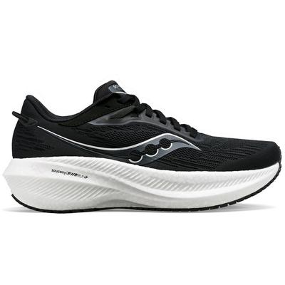 Women's Saucony Triumph 21 BLACK/WHITE